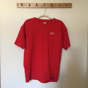 HUF red T-shirt